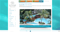 Desktop Screenshot of latortugahotel.com